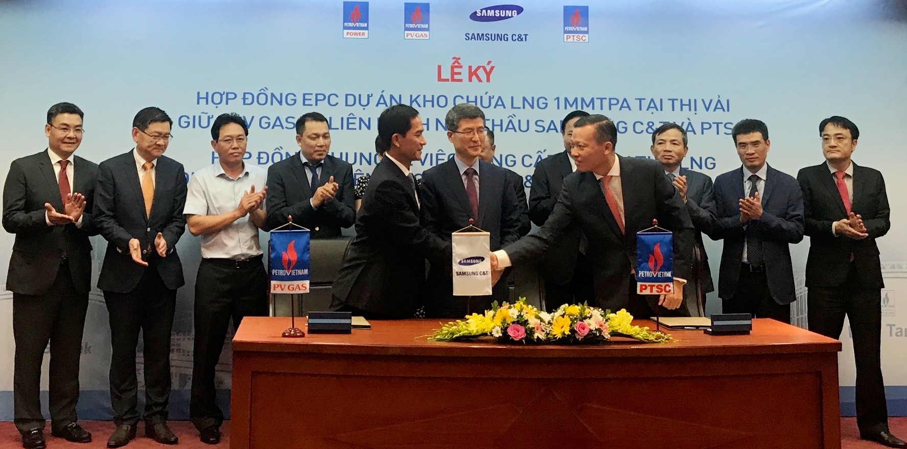 Tập đoàn Samsung C&T xây dựng trạm dự trữ LNG đầu tiên tại Việt Nam